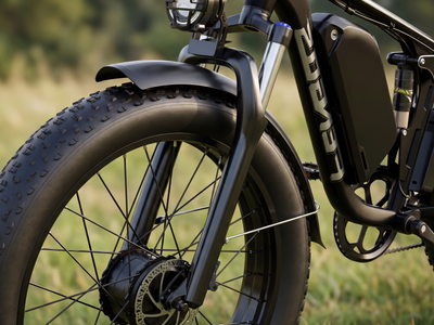 FENGQS Q8 Plus 26" Adult Fat Tyre Off-Road E-Bike